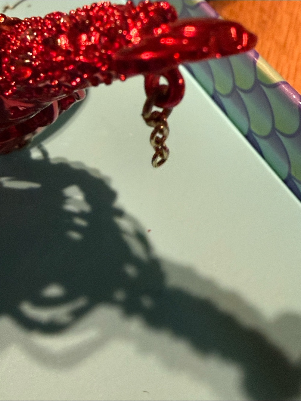 Betsey Johnson Lobster Keychain/Bag Charm - Picture 4 of 4